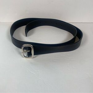 Ben Sherman Black Leather Belt Made in Italy Size XL